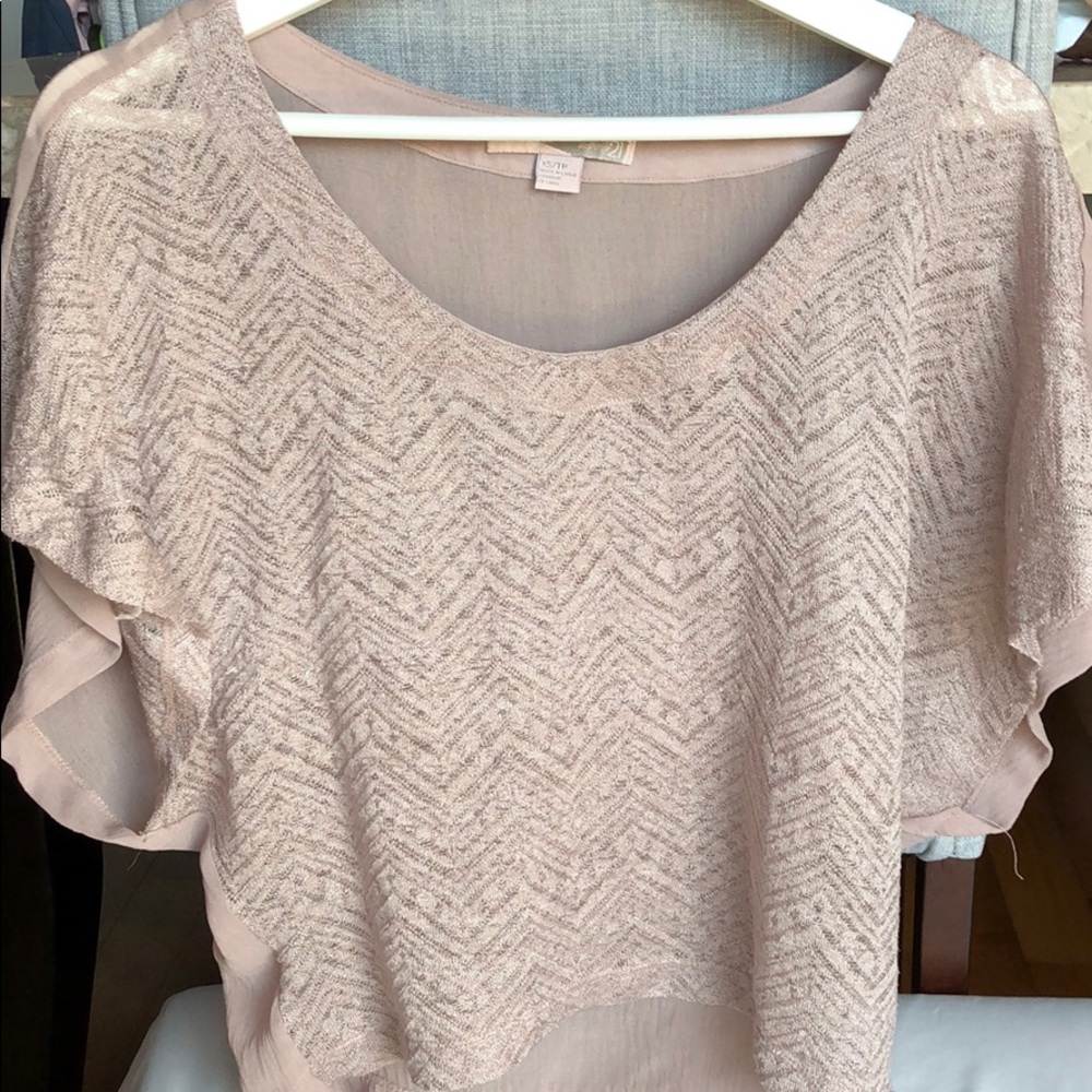 Sheer blouse Sz XS!
